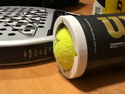 Padel And Tennis Ball Tube Retainer Ring