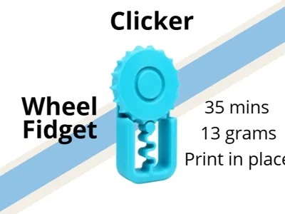 clicker wheel fidget