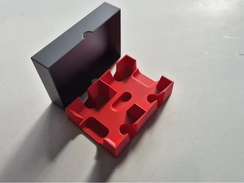 Double Deck Playing Card Box