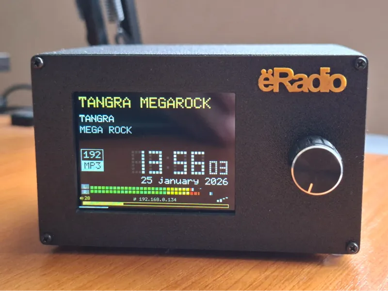 yoRadio Case for ESP32-S3 & 320x240 2.4" Display