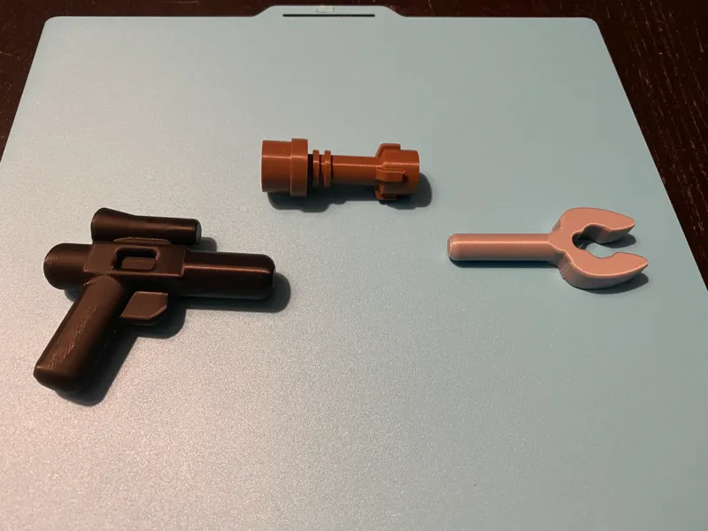 Blaster / Rifle for Large Brick Mandalorian