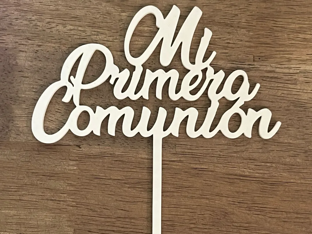 Topper de gâteau Première Communion