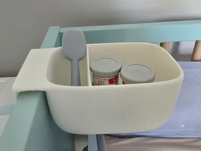 Change Table Attachment Storage Box