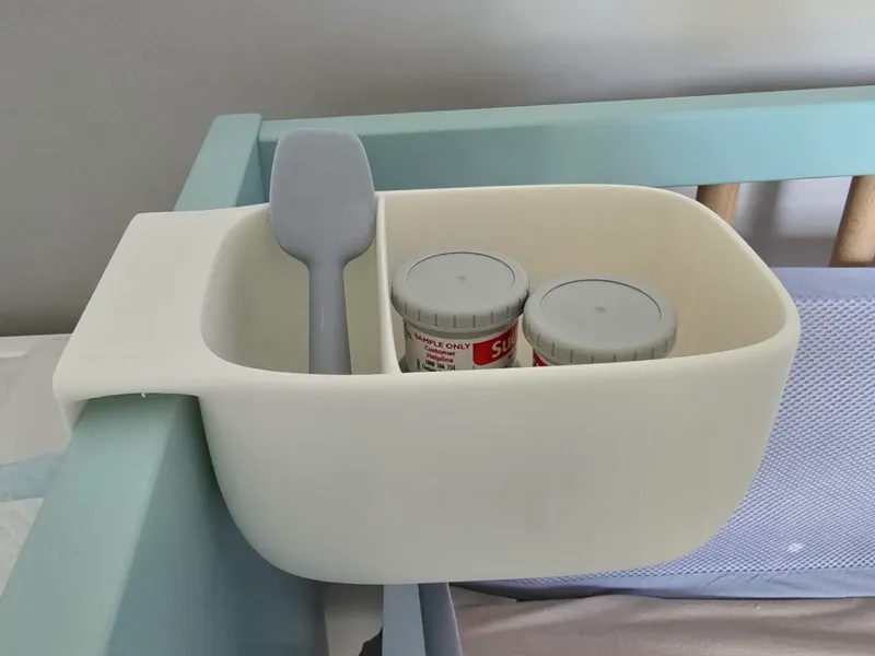 Change Table Attachment Storage Box