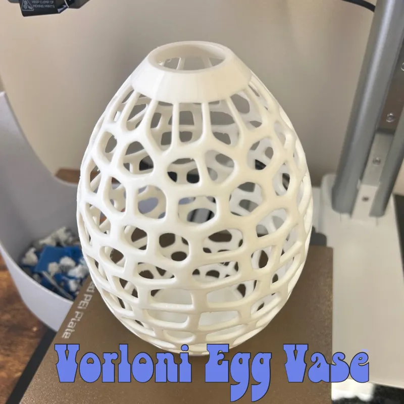 Vorloni Egg Inspired Vase