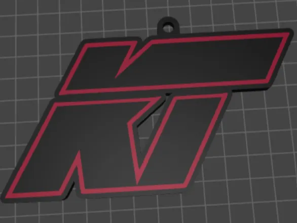 KT Logo Keychain