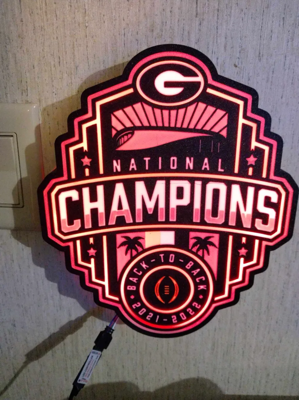 uga-2-time-national-champion-logo-by-balorfan85-makerworld