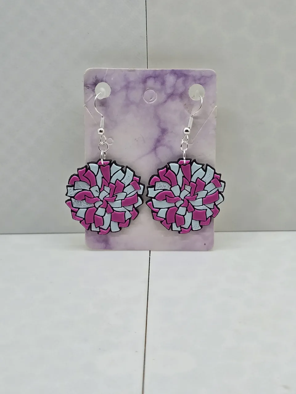 Pom Pom Earrings view 3