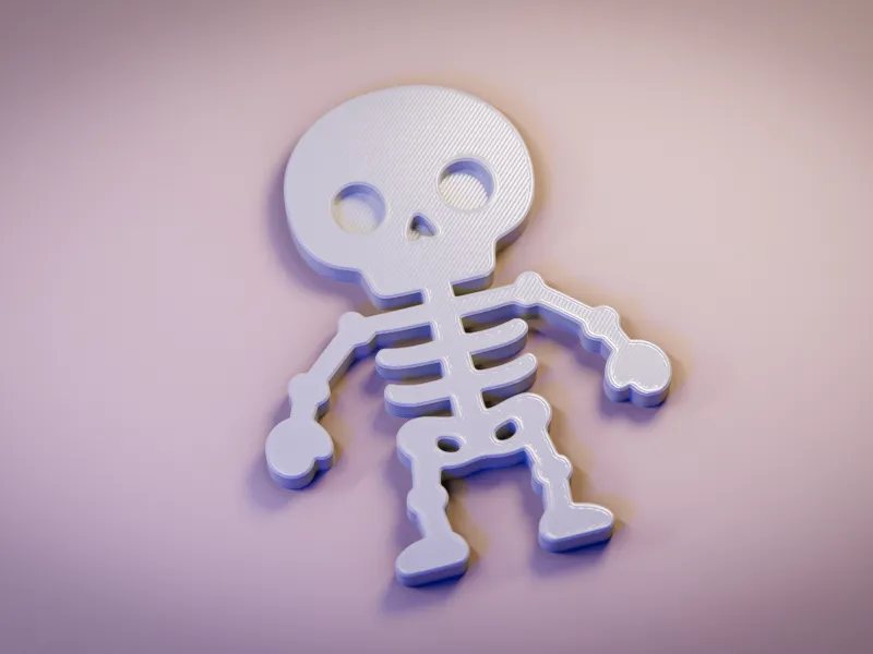 Cute Skeleton Decor