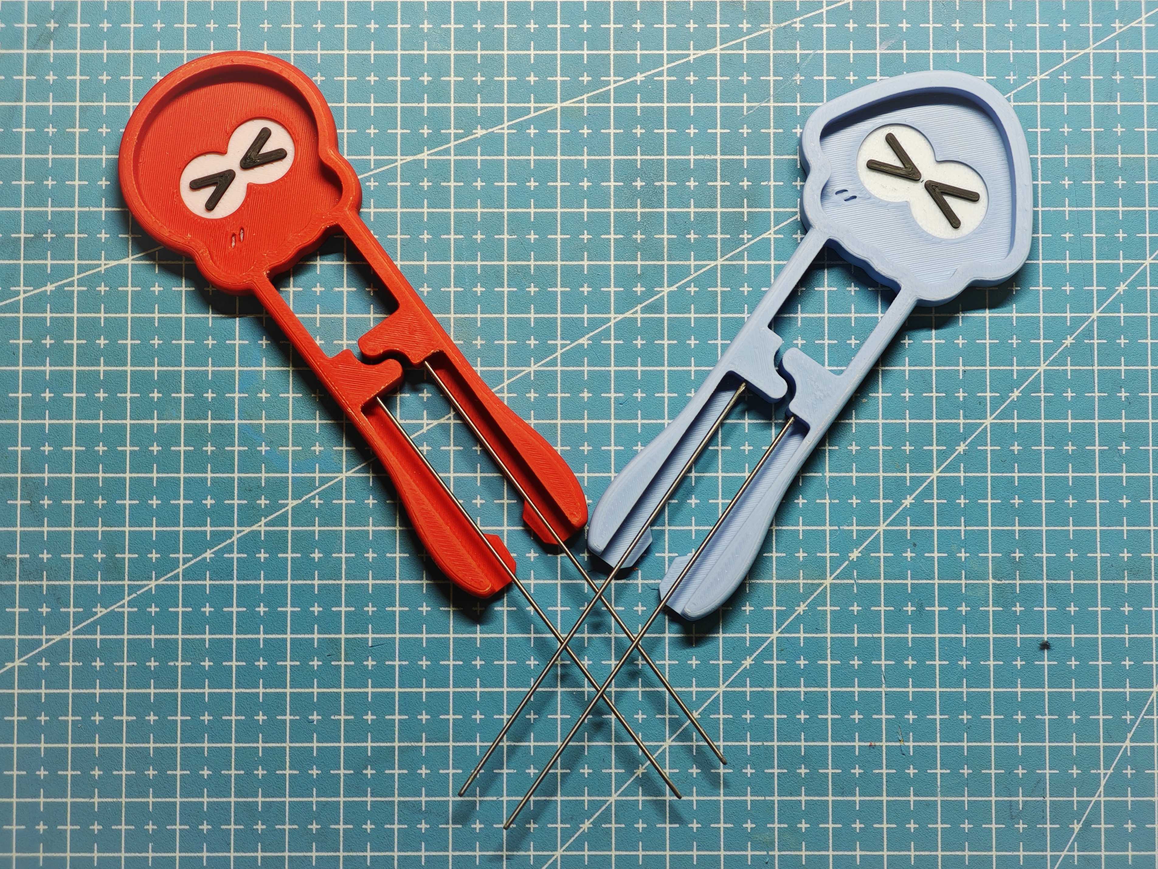 Miniatura 2 do modelo 3D 章章鱿鱿拼豆工具套装