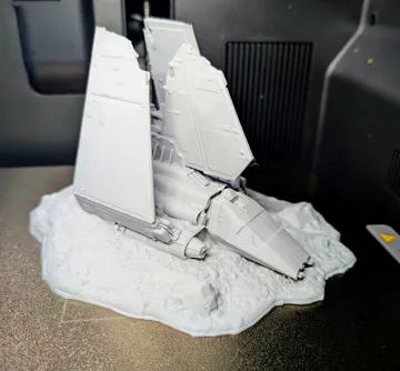 Escenografía en miniatura: Crashed Shuttle on Hoth - Tabletop Terrain — vista de referencia 3
