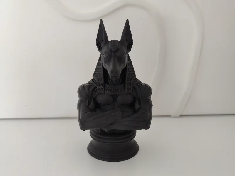 Ägyptischer Anubis-Büste Schach