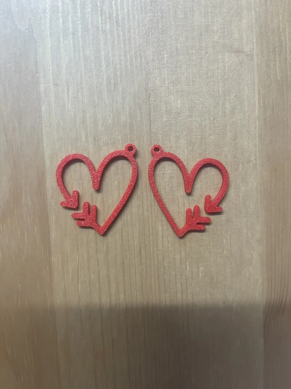 Heart Earrings view 2