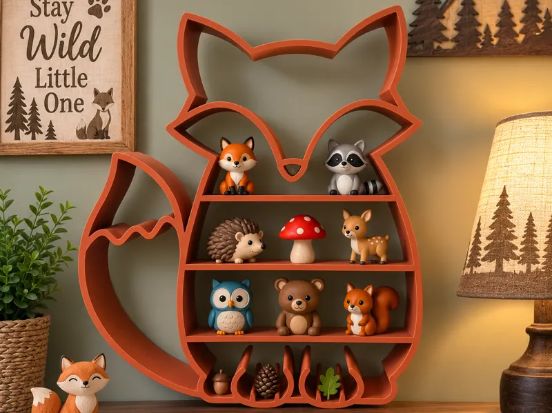 Fox Kids Scalable Shelf