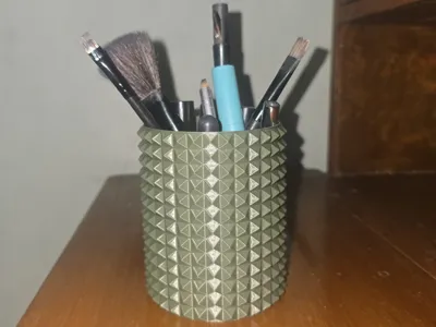 Modern Faceted Kurnal Vase