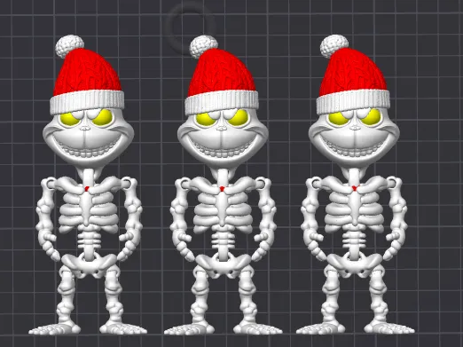Flexi Skeleton Grinch!