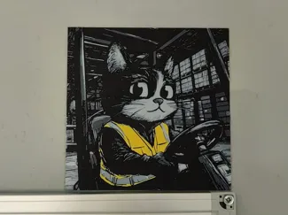Safety Cat Hueforge