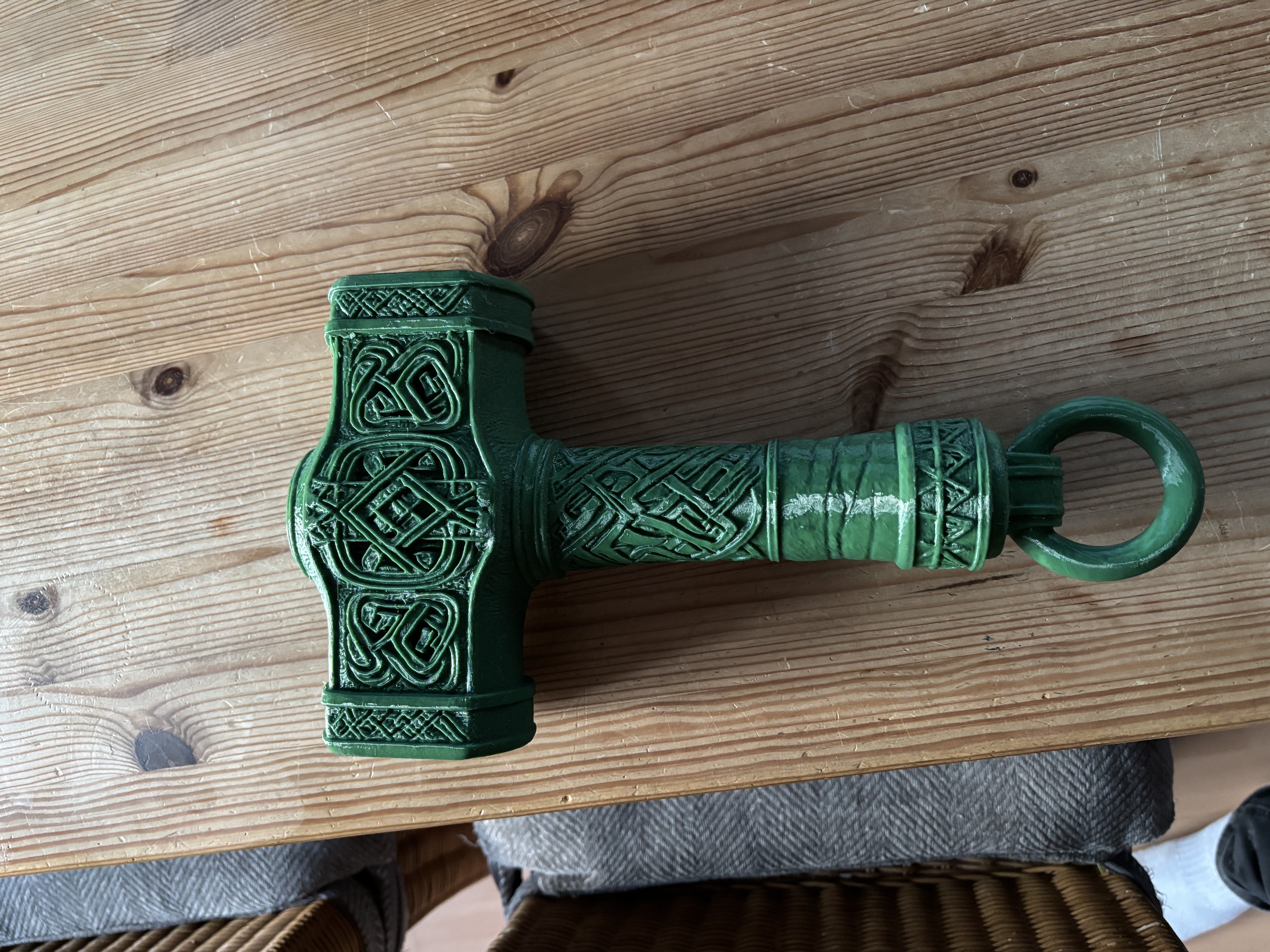 Miniatura 3 do modelo 3D Wikinger Hammer - Thor Mjölnir