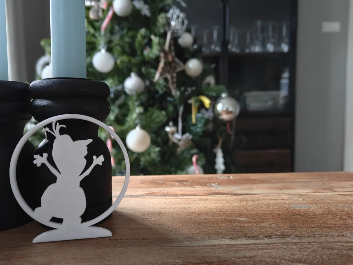 Décoration de Noël Olaf