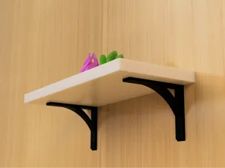 Modern Shelf Wall Mount Brackets 120x100x20