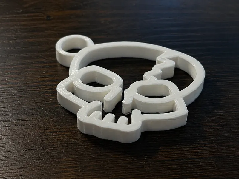 Skull Keychain