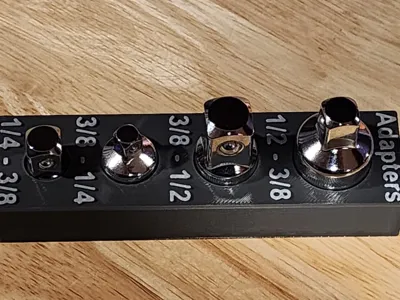 Pittsburg socket adapter set holder