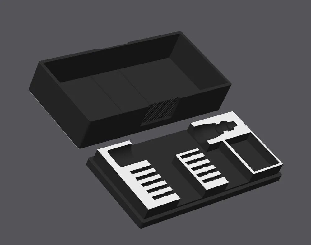 Lab Id Format Bambu Lab Deburring Storage Box - Free 3D Print Model - MakerWorld