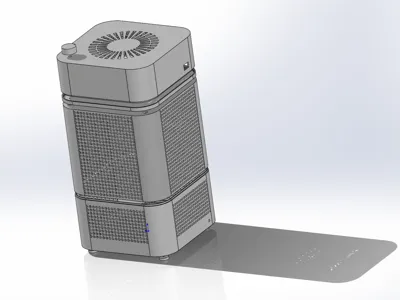 Air purifier, compatible with Xiaomi filters