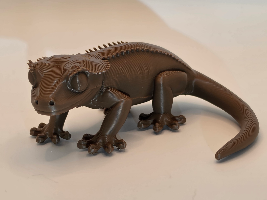 Crested Gecko – Exotic Reptile Figure
