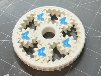 Butterfly Gear Spinner Fidget