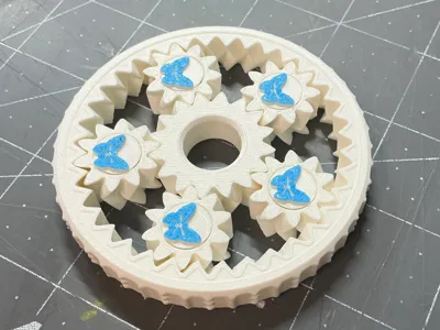 Butterfly Gear Spinner Fidget