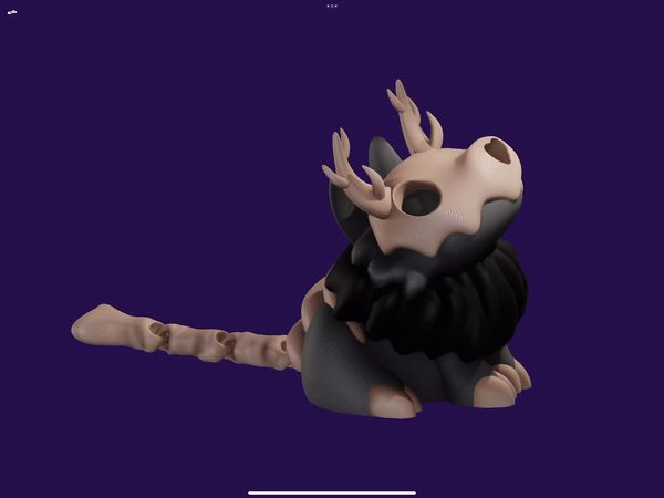 Articulated Kawaii Wendigo