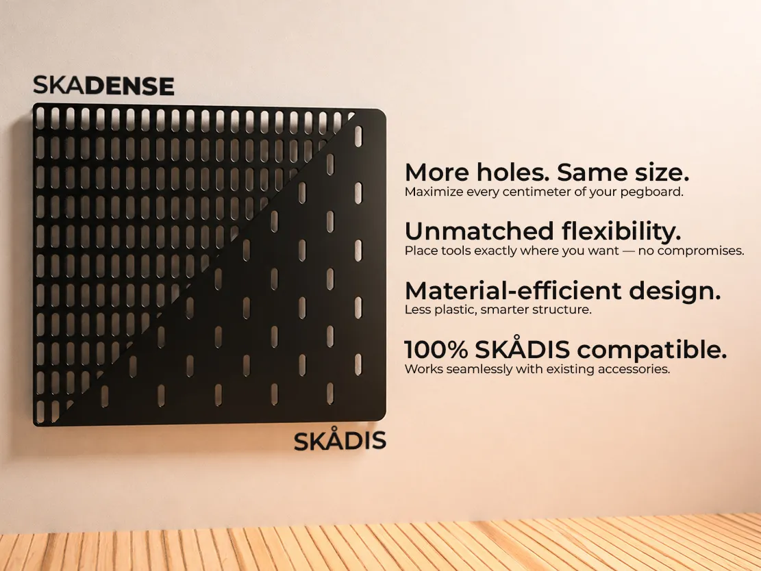 SKADENSE – High-Density SKADIS Pegboard view 2