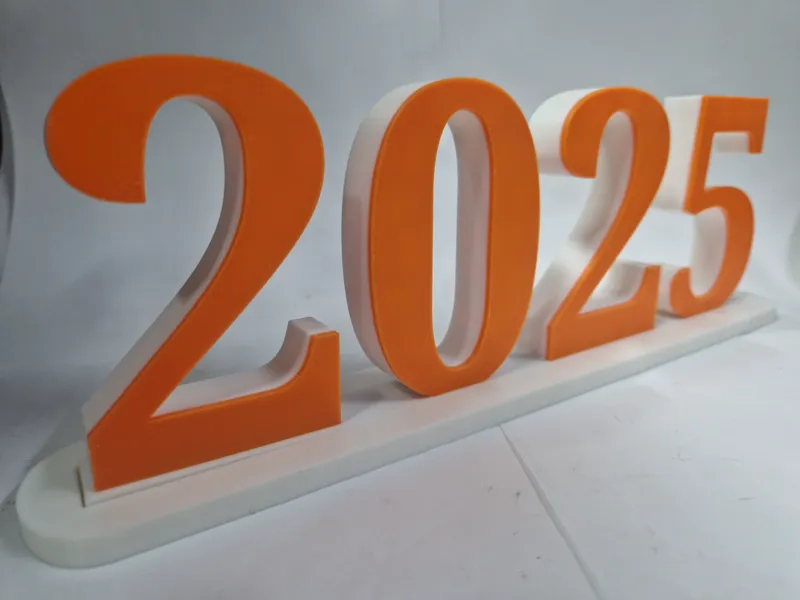 Year 2025 Sign