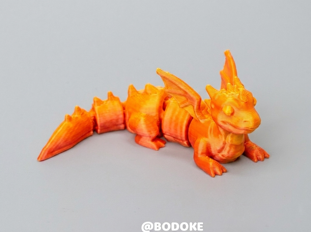 Flexi Dragon - Articulated - 1