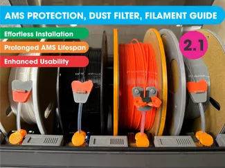 AMS Protection, Dust filter, Filament guide V2.1