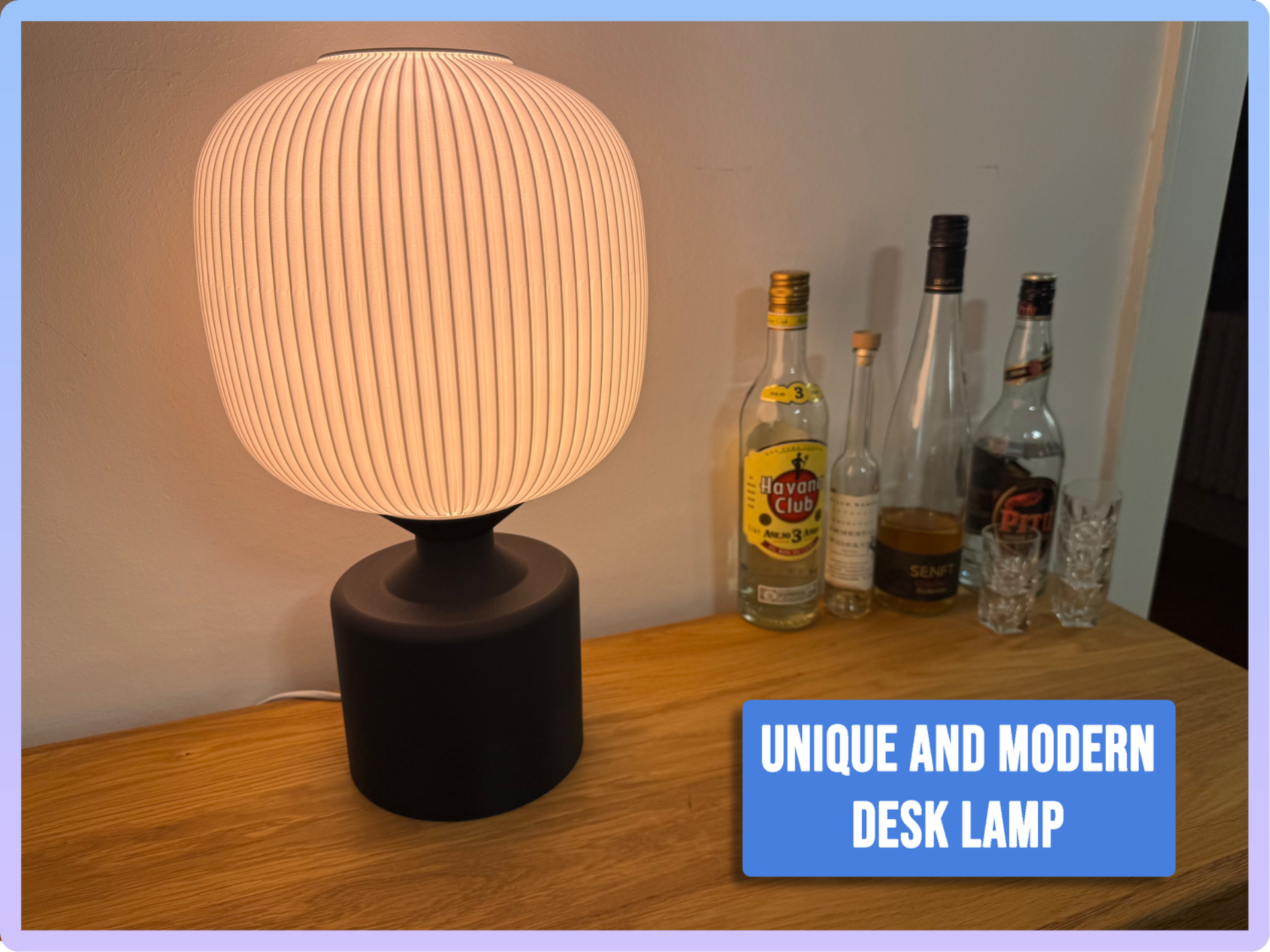 Designer Desk Lamp "FJORD"