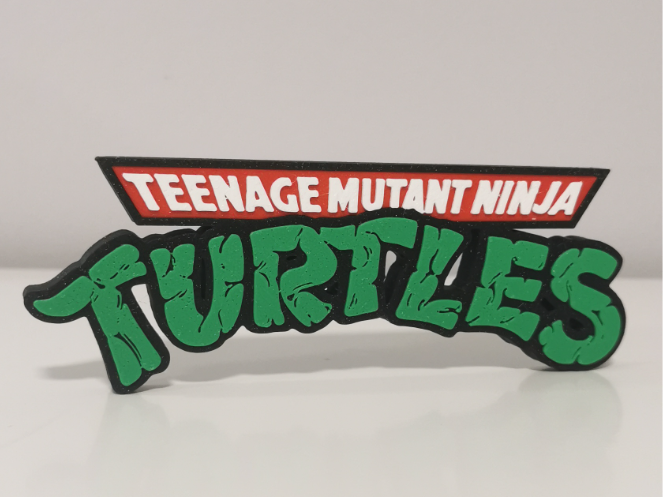 Teenage Mutant Ninja Turtles – 3D Logo Plaque