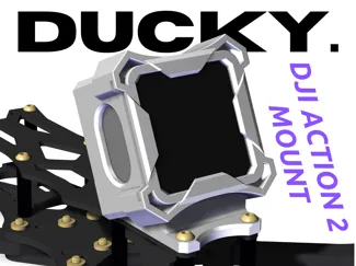 Ducky - DJI Action 2 Mount for FPV Drones