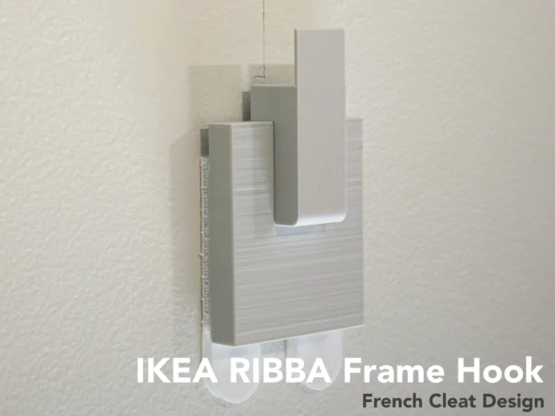 IKEA RIBBA Frame Hook - French Cleat