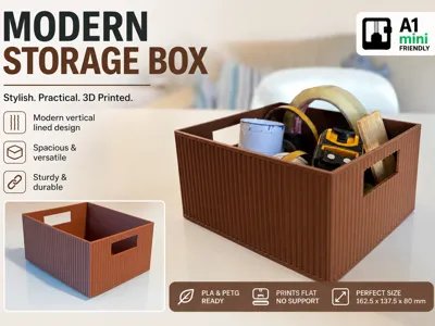 Modern Organizer Box