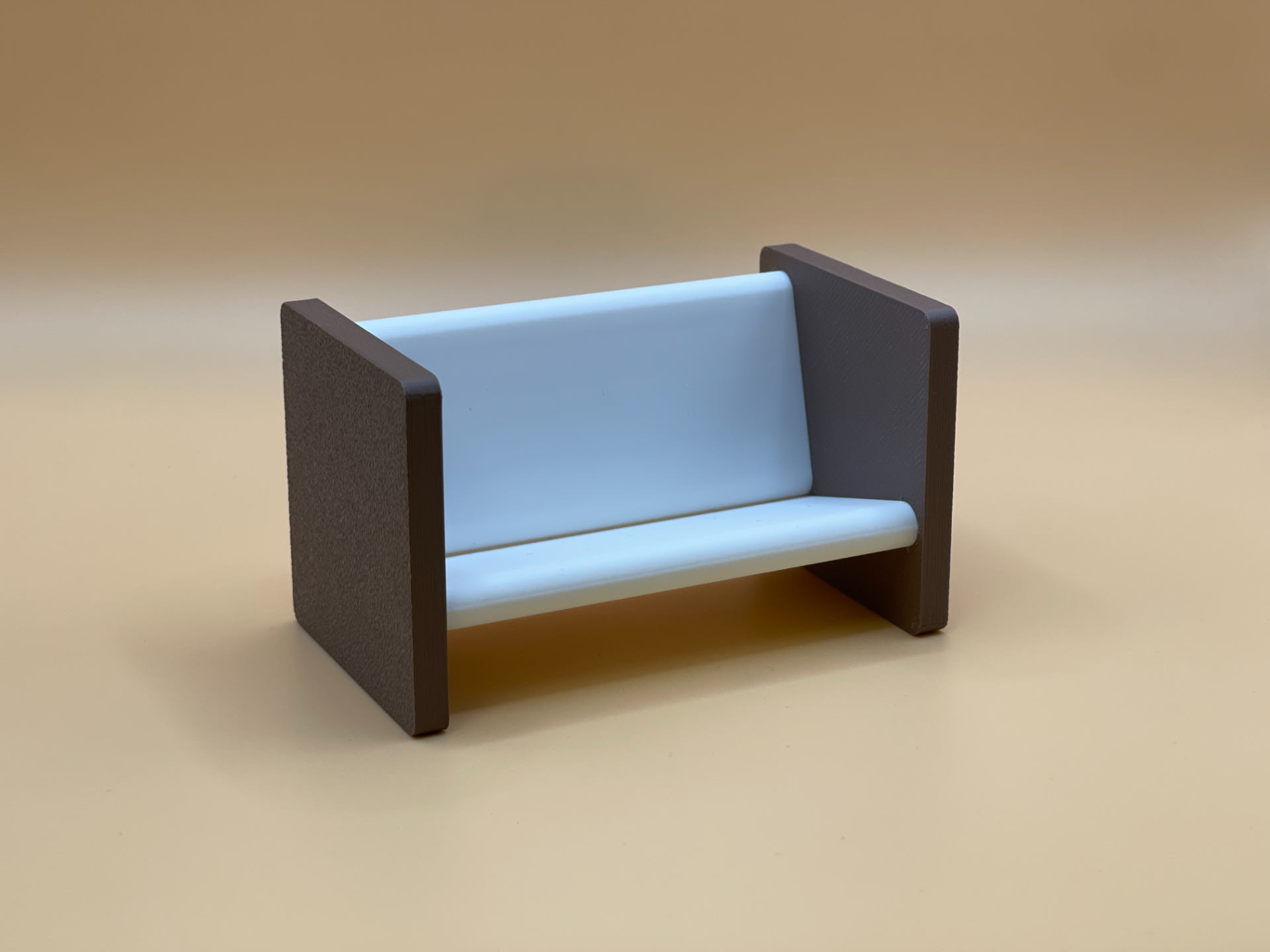 Mini Sofa – Minimalist Doll Couch for Living Room