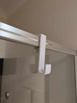 Over Frame Shower Towel Hook