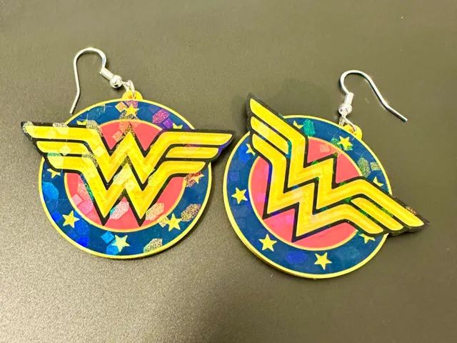 Wonder Woman Earrings