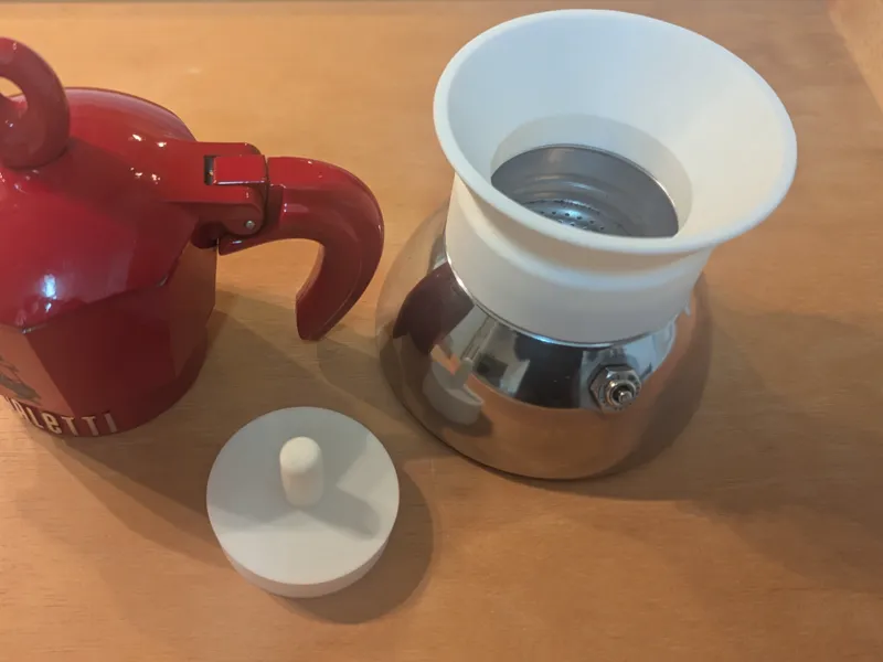 Funnel for Moka Pot – 2‑Cup Size Macchinetta