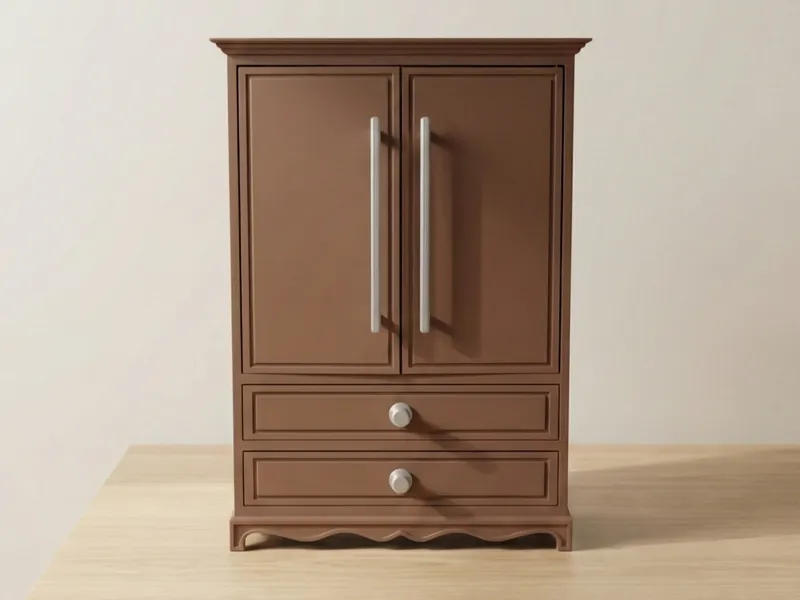 Mini Armoire - Functional Desk Storage