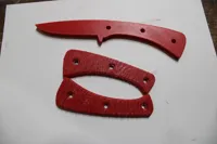 0.2mm layer, 2 walls, 15% infill just blade stencil 