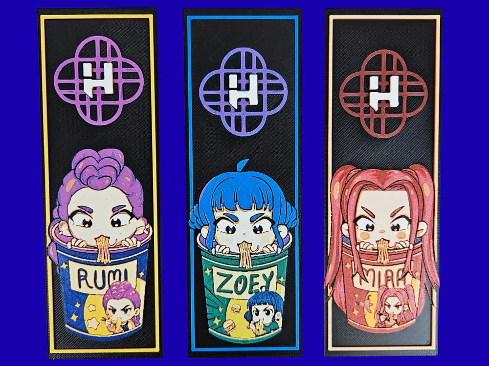 KPop Demon Hunters Bookmarks
