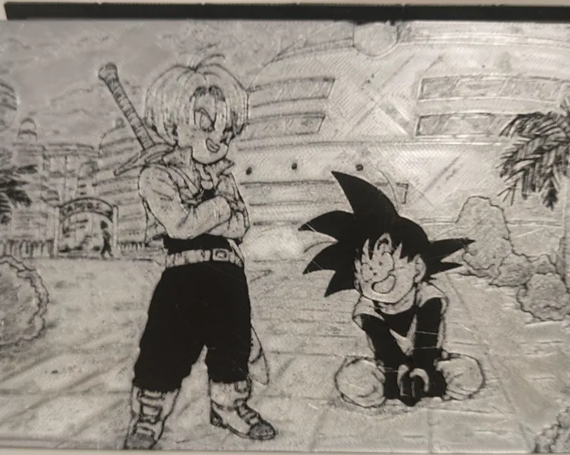 Hueforge Dragon Ball Trunks and Goten