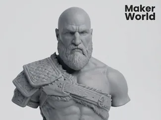 Kratos Bust